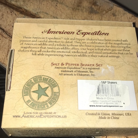 Cardinal Salt Pepper Shaker Set New In Box - Picture 6 of 9